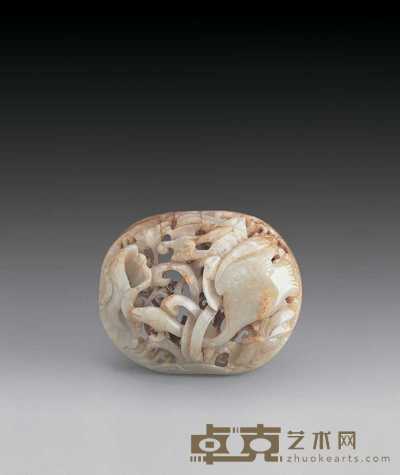 明 玉春水图件 7.5×9.3cm